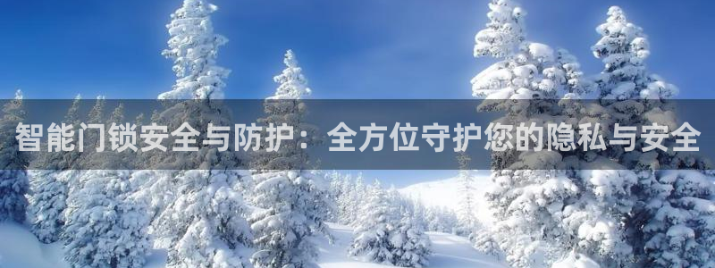 开丰娱乐平台：智能门锁安全与防护：全方位守护您的隐私与安全