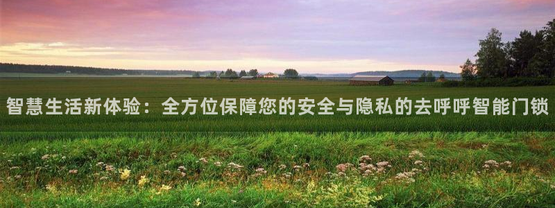 开丰娱乐平台提现失败：智慧生活新体验：全方位保障您的安全与隐