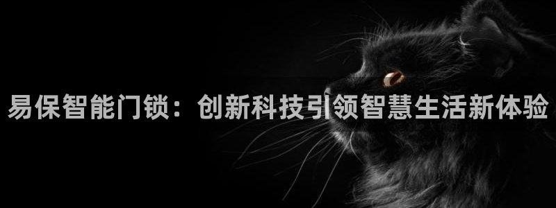 开丰娱乐手机app：易保智能门锁：创新科技引领智慧生活新体验