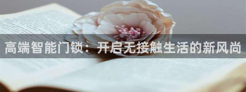 开丰娱乐平台地址：高端智能门锁：开启无接触生活的新风尚