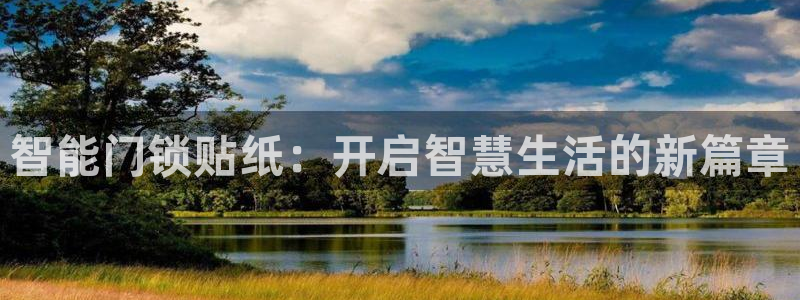 开丰娱乐乙833_43：智能门锁贴纸：开启智慧生活的新篇章