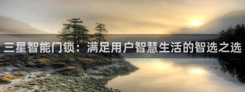 开丰娱乐登录网址：三星智能门锁：满足用户智慧生活的智选之选