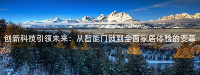 开丰娱乐注册登录：创新科技引领未来：从智能门锁到全面家居体验
