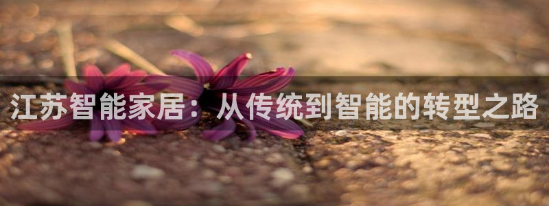 开丰娱乐测速：江苏智能家居：从传统到智能的转型之路